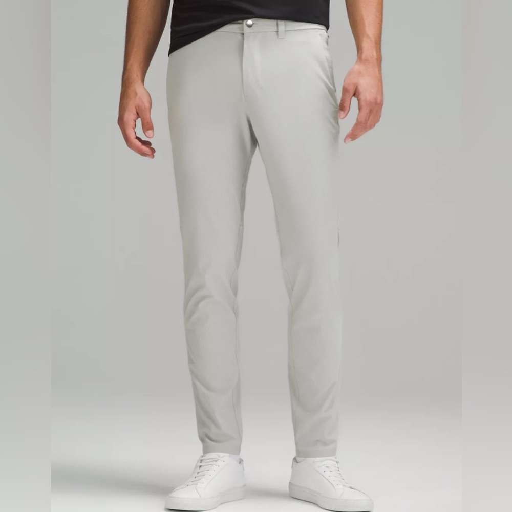 Lululemon Commission Pant Slim Fit Men Size 30 Grey Sage